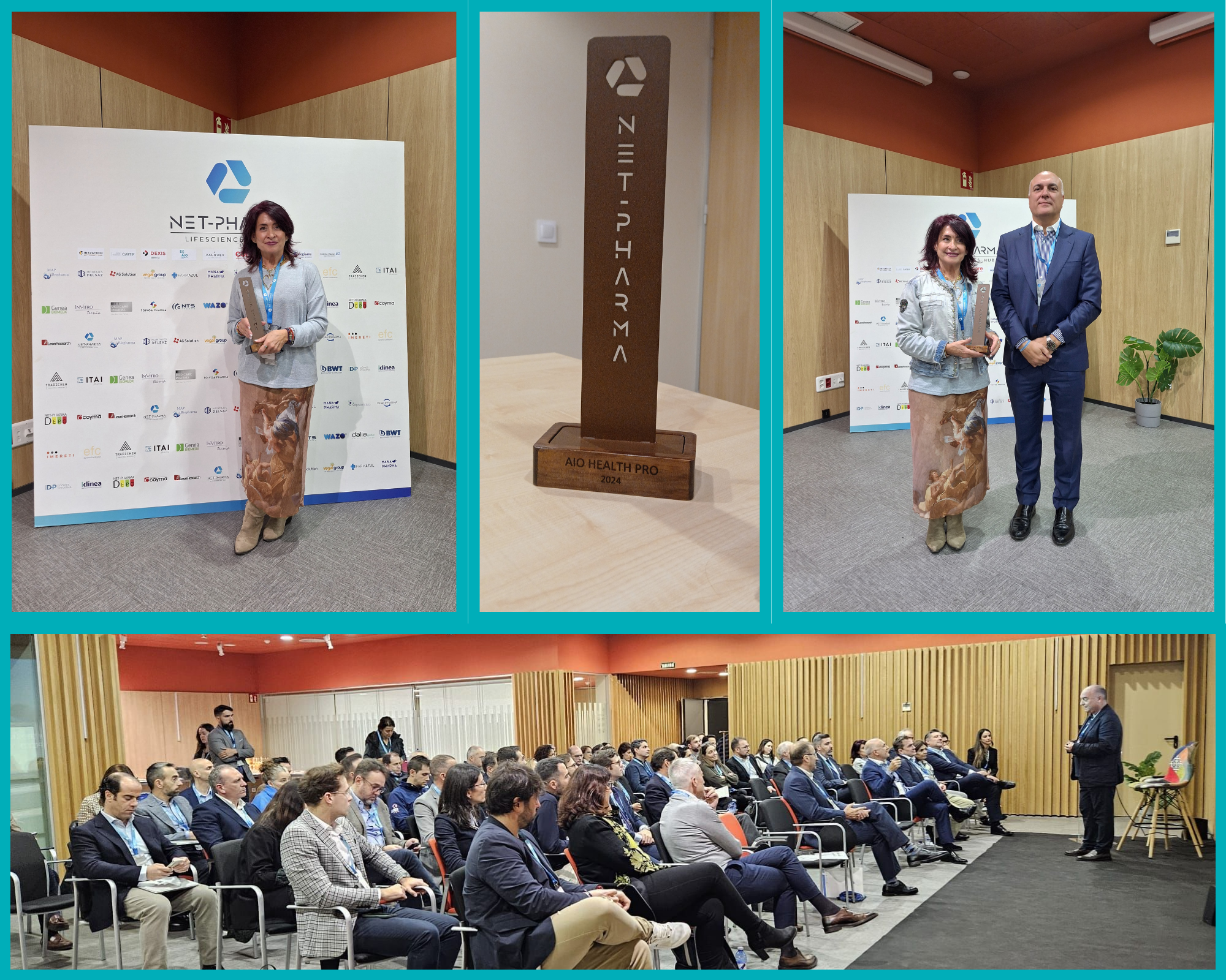 AIO HEALTH PRO JUNTO A NET PHARMA